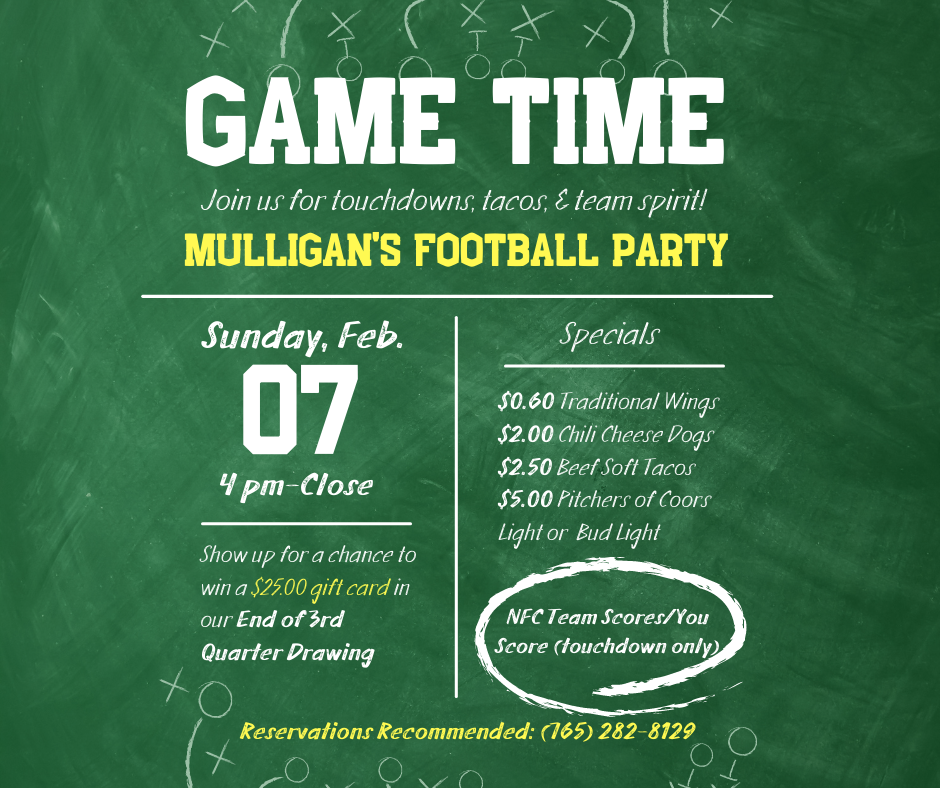 Mulligans Football Party 2021